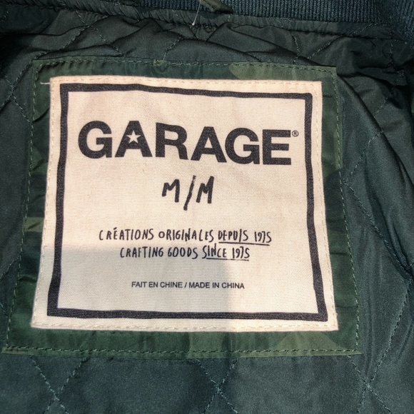 garage camo bomber jacket - Picture 4 of 5